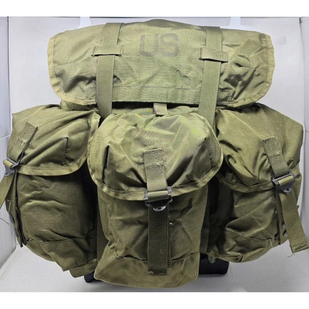 US Military LC-1 Alice Field Pack Combat Nylon Medium With Frame Straps Rucksack